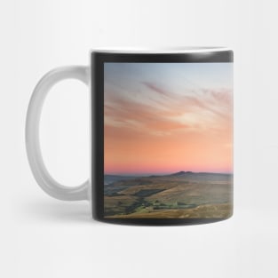 Pen y Fan and Corn Du at sunset Mug